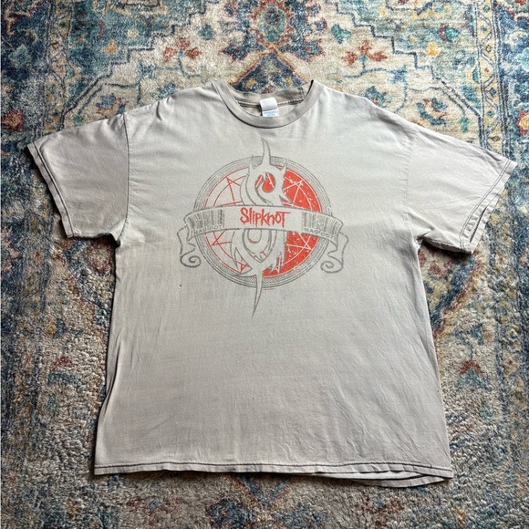 Vintage Other - Vintage Slipknot Logo Band T-shirt Size XL